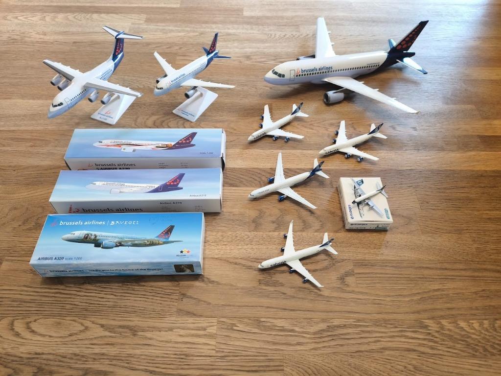 avions miniatures Sabena 11, Enlèvement