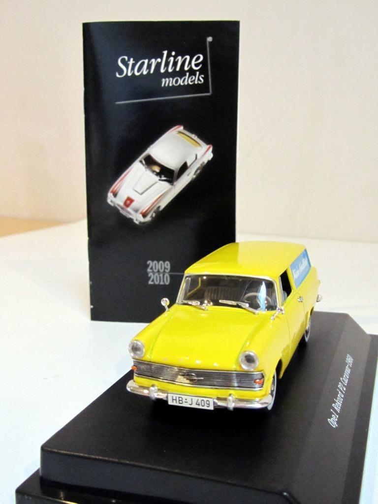 Opel Rekord P2 Caravan 1960 Wäsche-Schnelldienst Starline, Hobby & Loisirs créatifs, Voitures miniatures | 1:43, Enlèvement ou Envoi