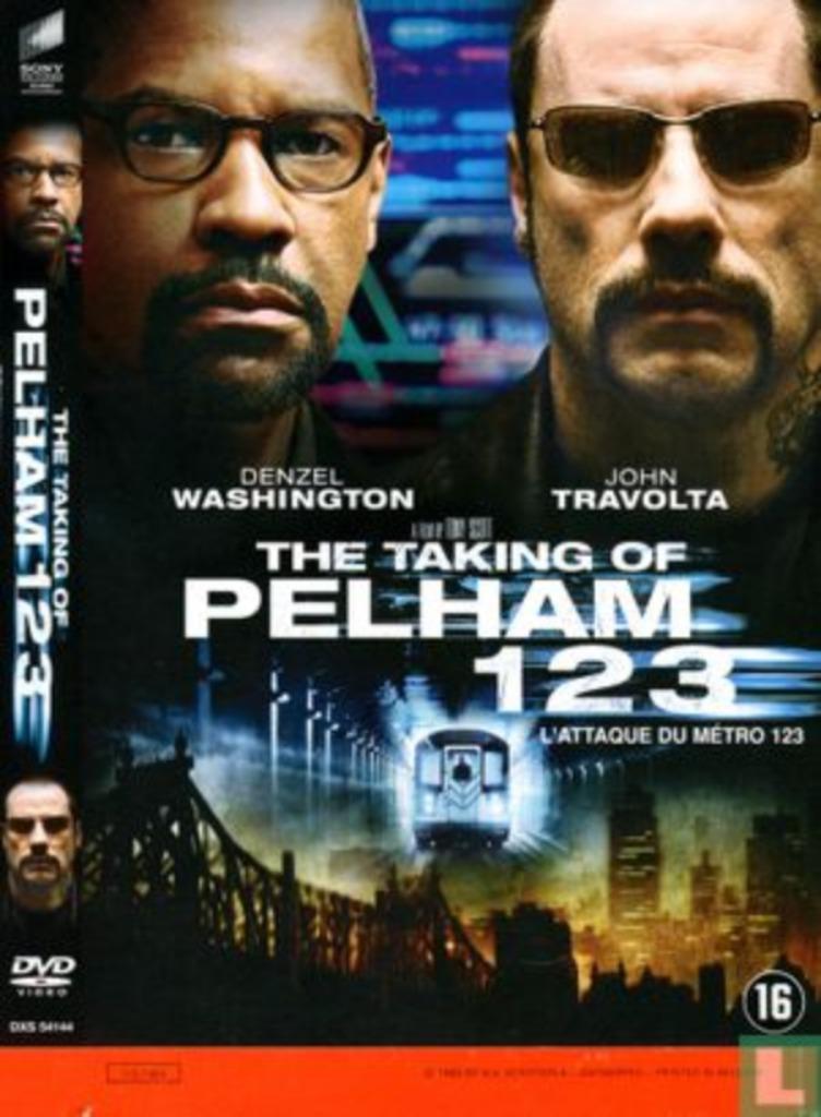 THE TAKING OF PELHAM 1,2,3 ( JOHN  TRAVOLTA, Ophalen of Verzenden, Zo goed als nieuw