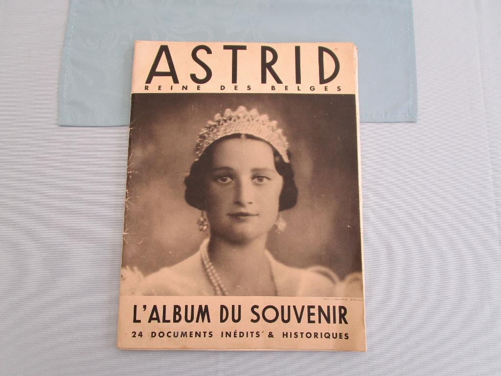 Prenten Koningin Astrid, Collections, Avant 1940, Gravure, Enlèvement, Utilisé