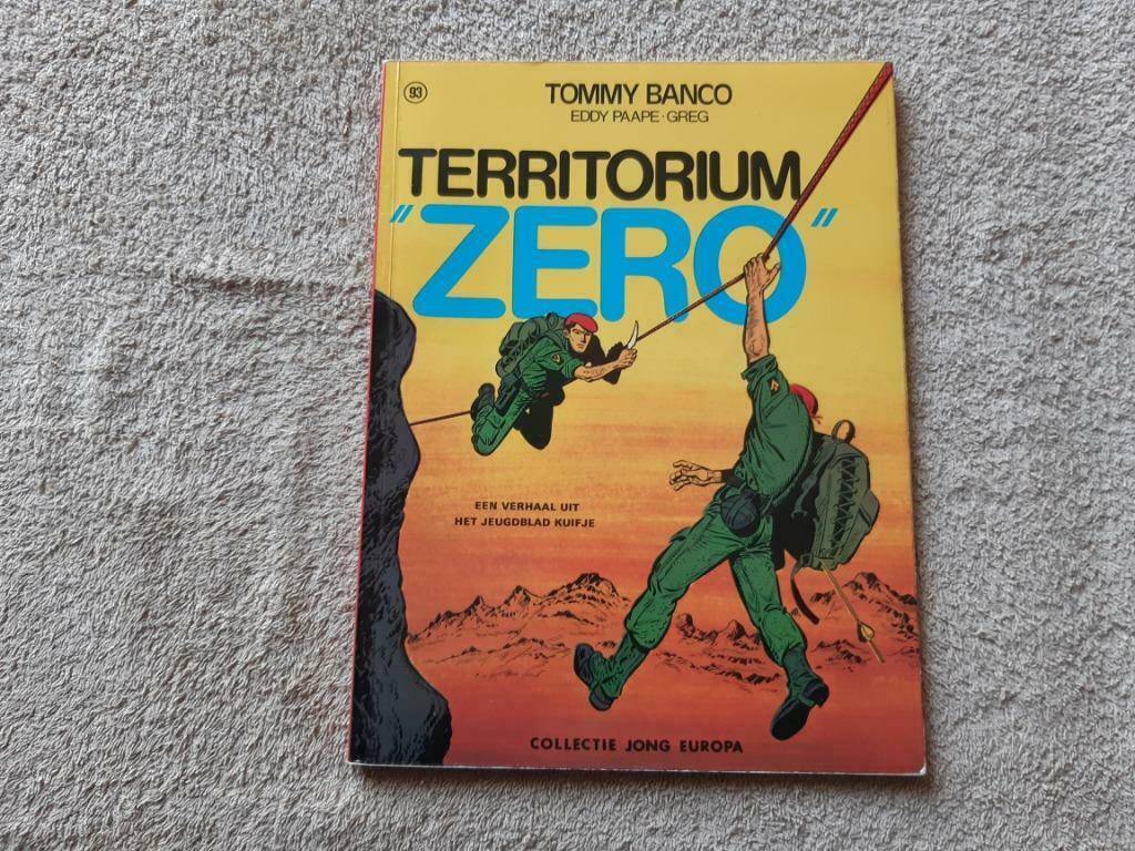 Territorium "zero"., Eén stripboek, Ophalen of Verzenden, Zo goed als nieuw
