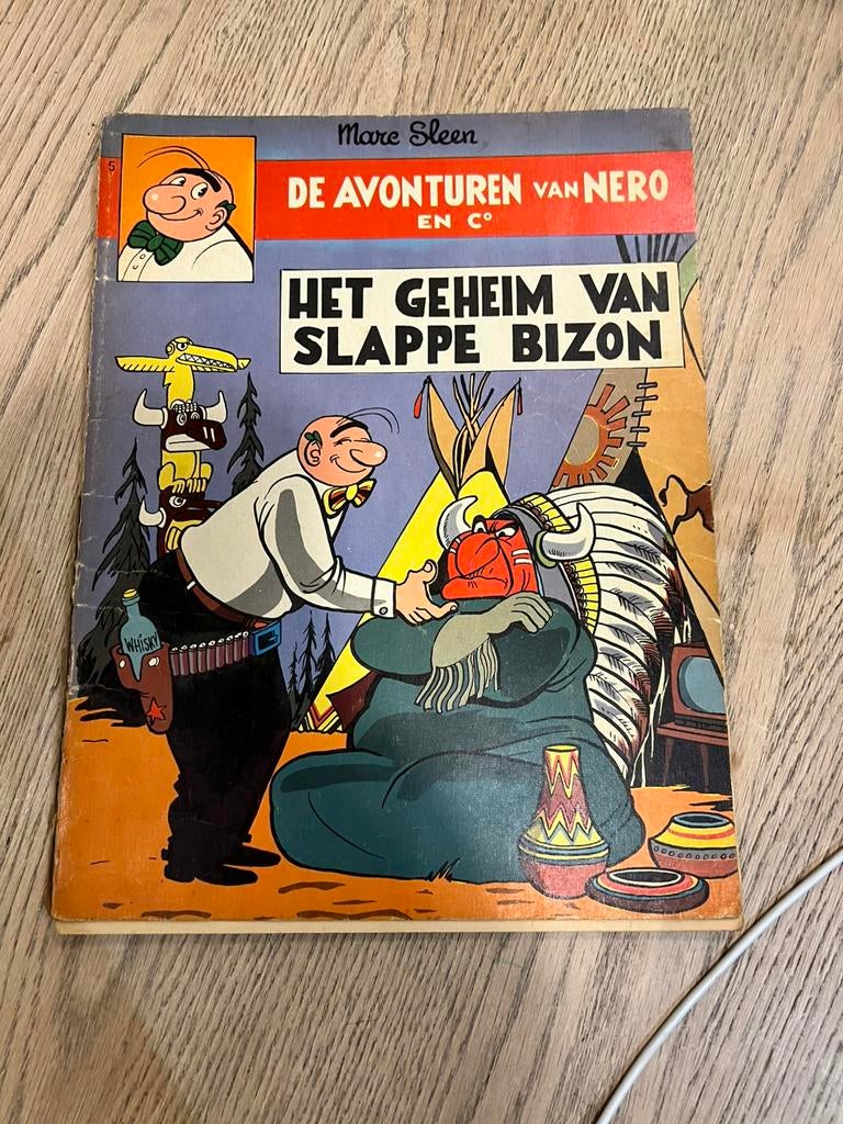 De avonturen van Nero - het geheim van slappe bizon, Eén stripboek, Ophalen of Verzenden, Gelezen