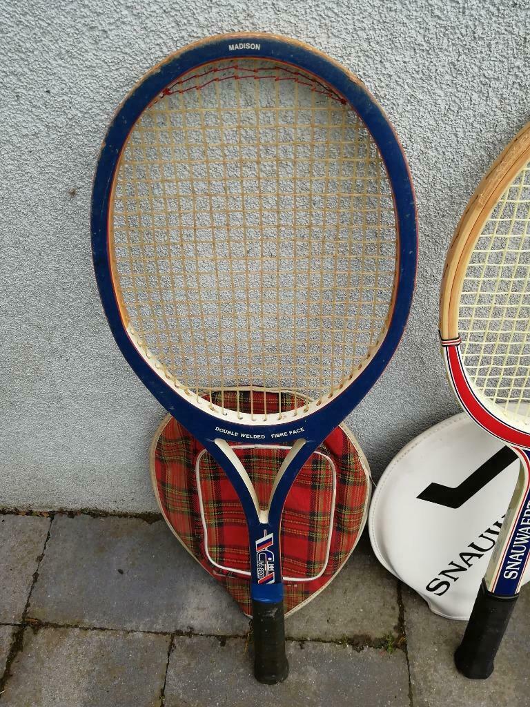 4 raquette de tennis pour collection 1980, Enlèvement ou Envoi, Utilisé