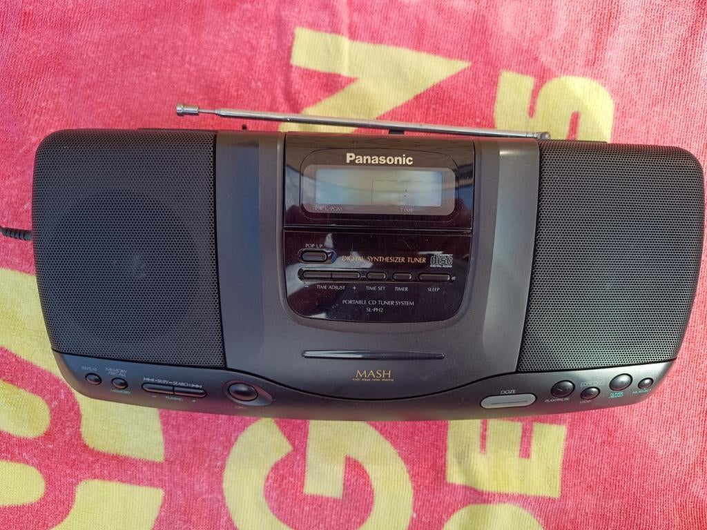 Panasonic radio am fm cd, Ophalen of Verzenden, Radio