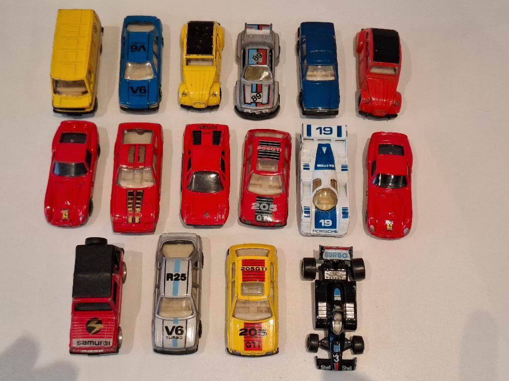 16 MC Toys Autootjes, Enlèvement ou Envoi, Utilisé