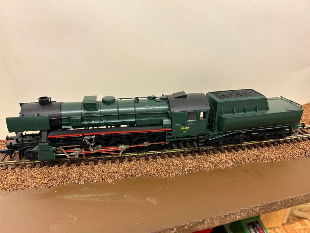Een stoomlocomotief van de NMBS type 26.050., Hobby en Vrije tijd, Ophalen of Verzenden, Zo goed als nieuw, Liliput, Gelijkstroom