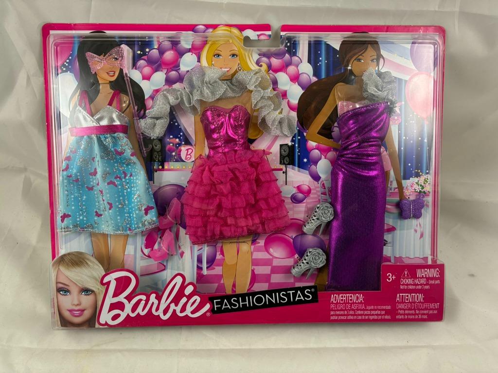 Barbie Fashionistas Evening Dress Fashion Pack, Kinderen en Baby's, Speelgoed | Poppen, Ophalen of Verzenden, Nieuw, Barbie