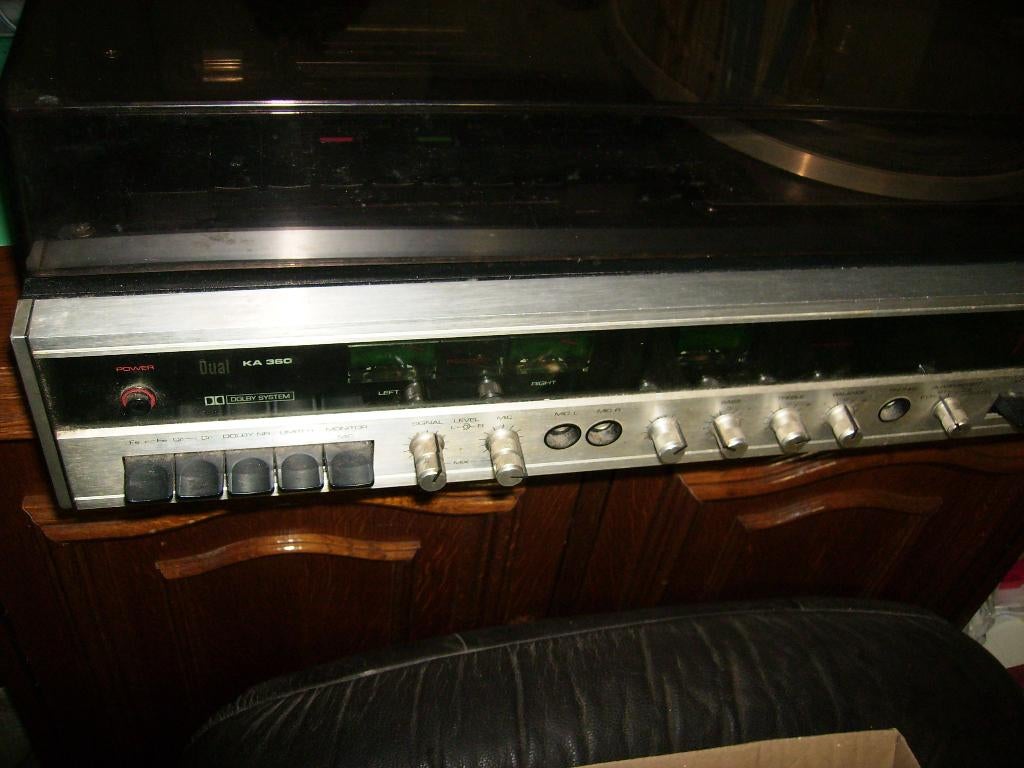 Vintage muziek installatie  DUAL, Audio, Tv en Foto, Stereoketens, Ophalen of Verzenden, Gebruikt, Cassettedeck