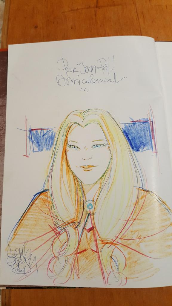 Dédicace couleurs CARYN - alzeor mondrago 1è edition, Livres, Enlèvement ou Envoi, Utilisé