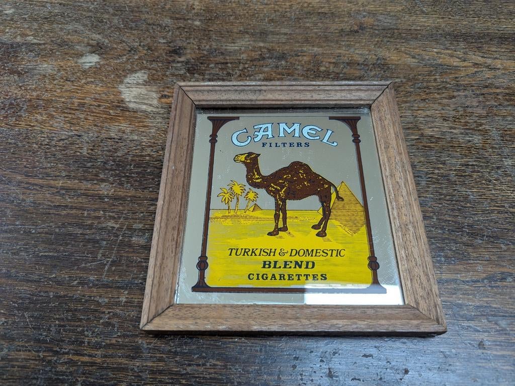 Spiegeltje Camel Cigarettes, Verzamelen, Merken en Reclamevoorwerpen, Ophalen of Verzenden, Zo goed als nieuw