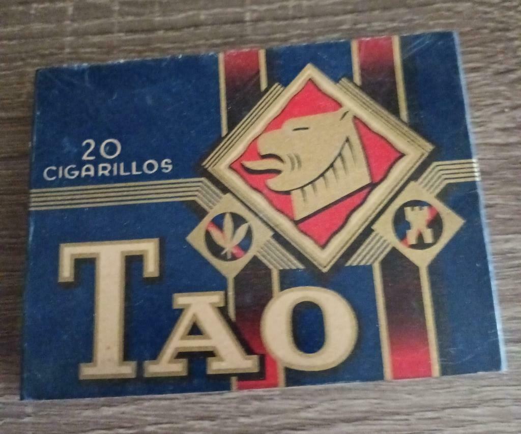 Etalage pakje cigarillos TAO, Ophalen of Verzenden