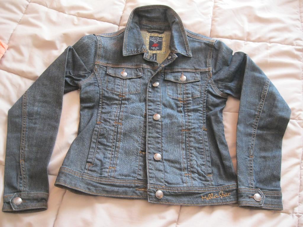 Veste en jean's bleue JBC 146, Enlèvement ou Envoi, JBC, Utilisé, Fille