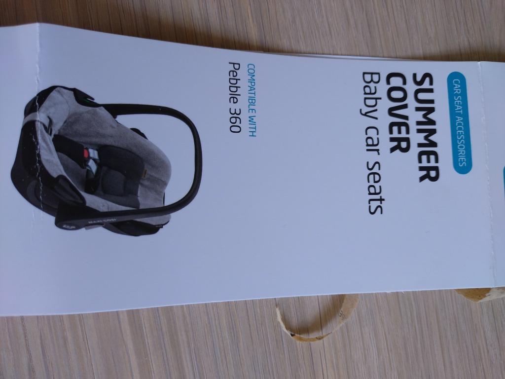 Maxi-cosi Pebble 360 zomerhoes grijs, Enlèvement ou Envoi, Comme neuf, Maxi-Cosi