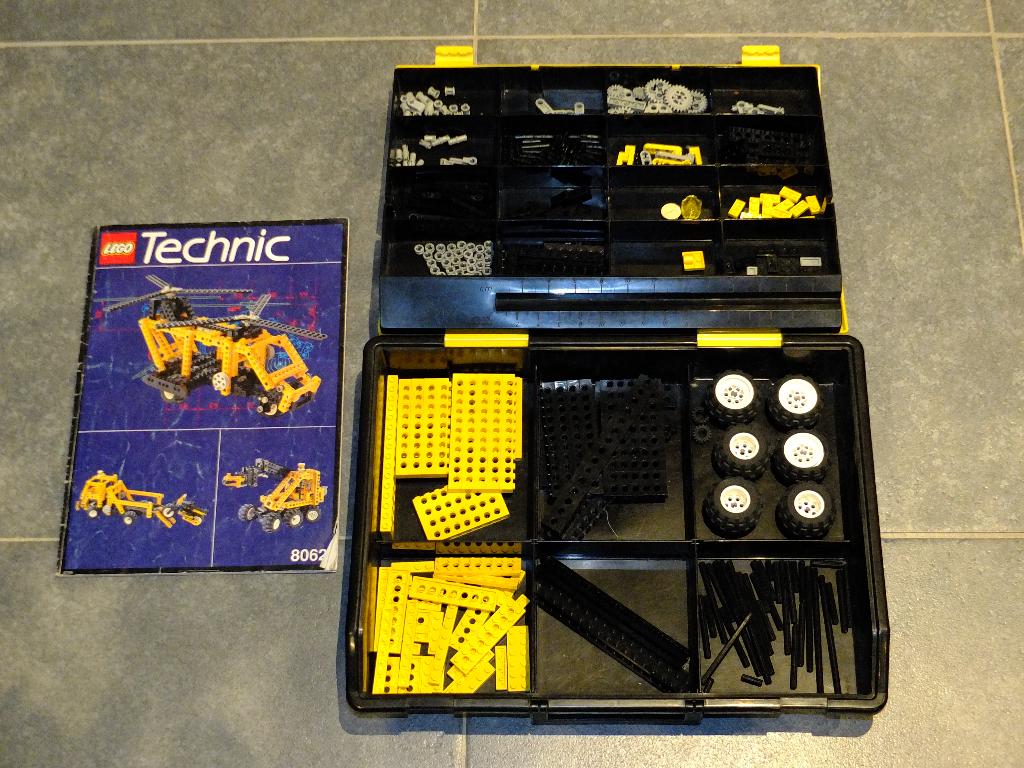 Lego Technic 8062 - Coffret (Briefcase Set), 1994, Enlèvement ou Envoi, Utilisé, Ensemble complet, Lego