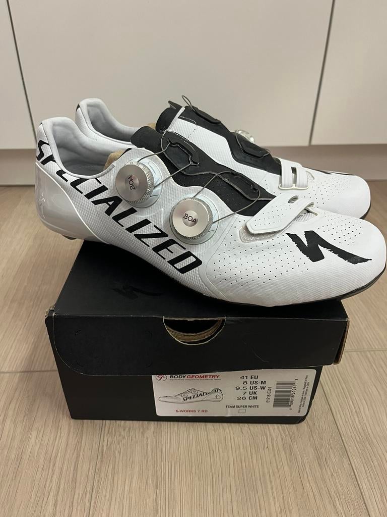 S-Works 7 koersschoenen, Wit, Overige typen, Nieuw, Ophalen of Verzenden