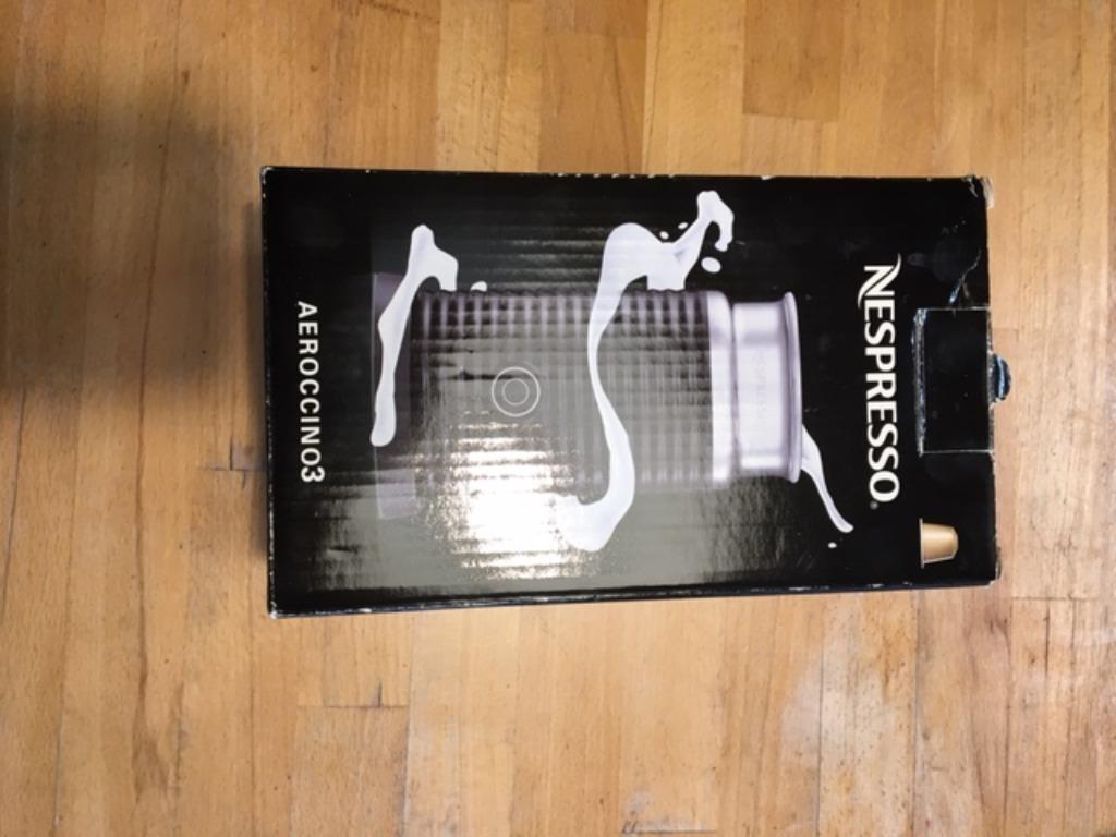 Nespresso Aeroccino 3, Elektronische apparatuur, Ophalen, Nieuw, Elektrische melkopschuimer