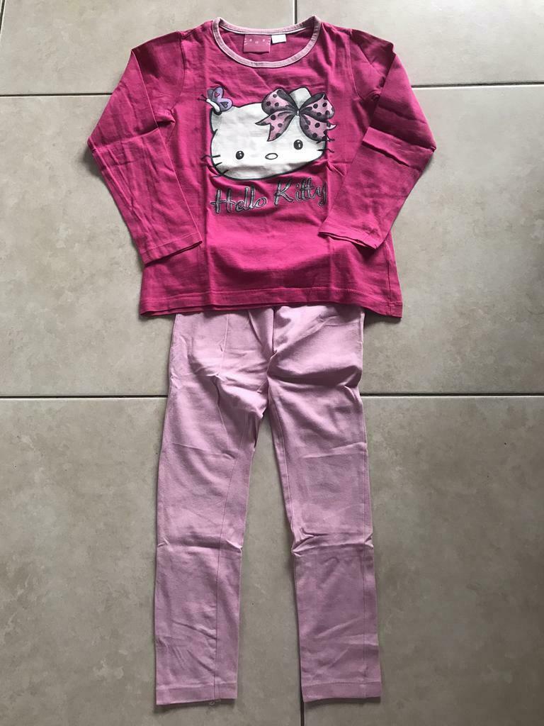 Hello Kitty pyjama maat 110/116, Nacht- of Onderkleding, Gebruikt, Meisje, Ophalen of Verzenden