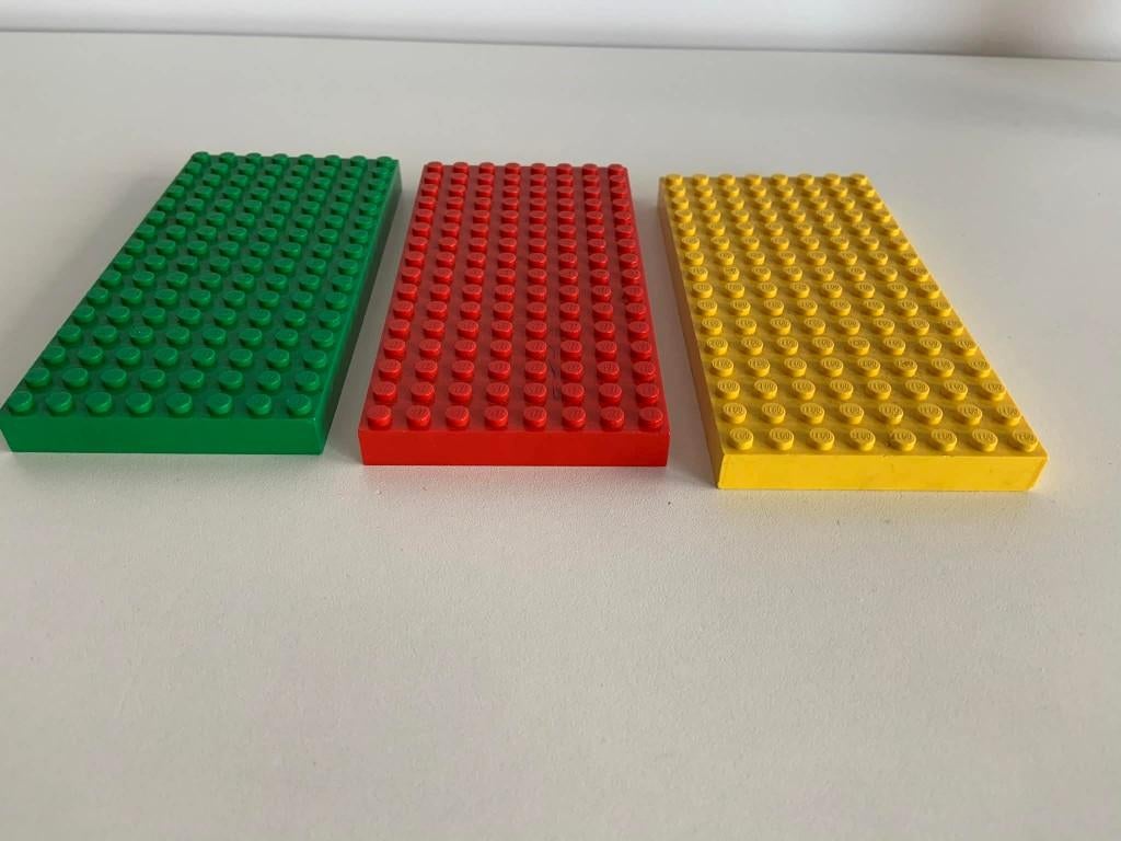 Plaques de base Lego 8x16, Enlèvement ou Envoi, Utilisé, Ensemble complet, Lego
