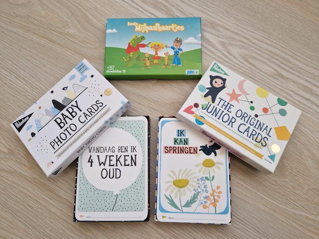 Milestone kaarten (baby en junior), Ophalen, Zo goed als nieuw, Kraamcadeau