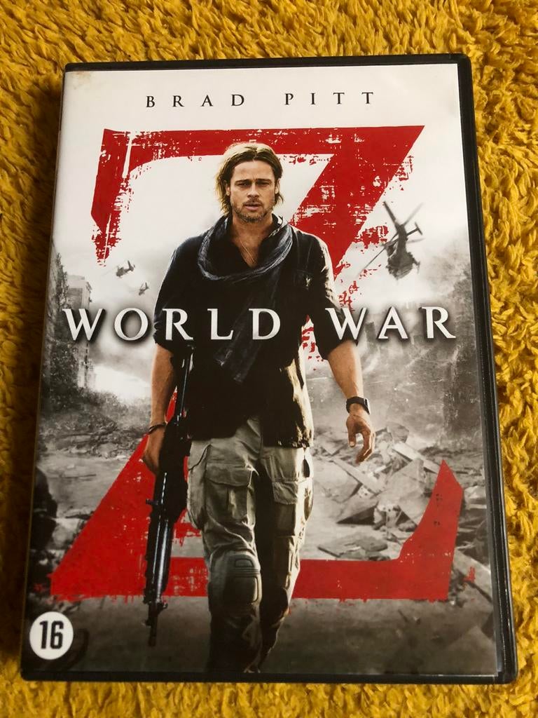 World War Z DVD, Ophalen of Verzenden, Zo goed als nieuw