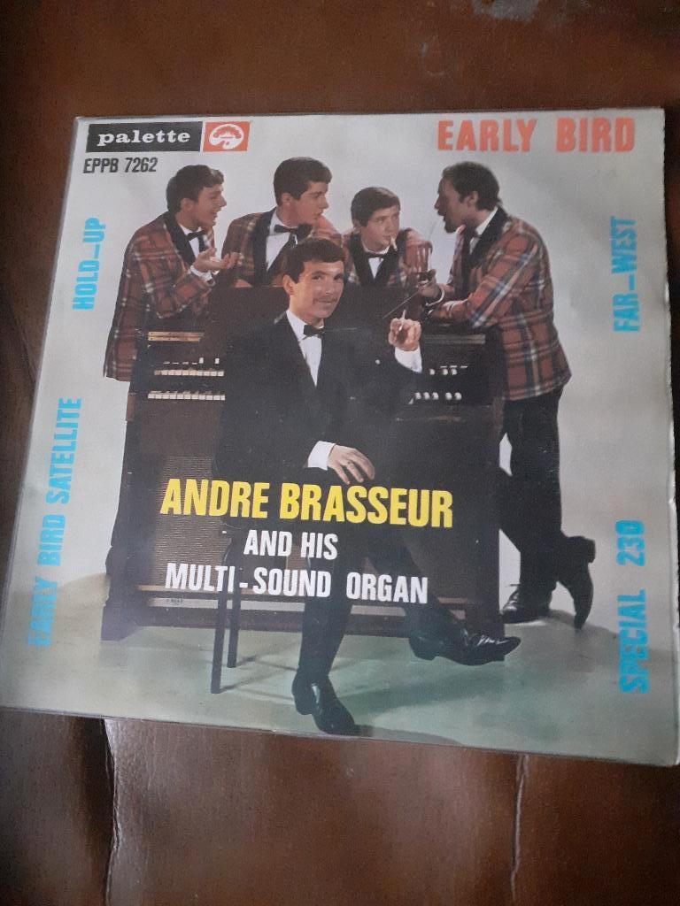 45T EP Andre Brasseur : Early bird (Belpop), Enlèvement ou Envoi, EP