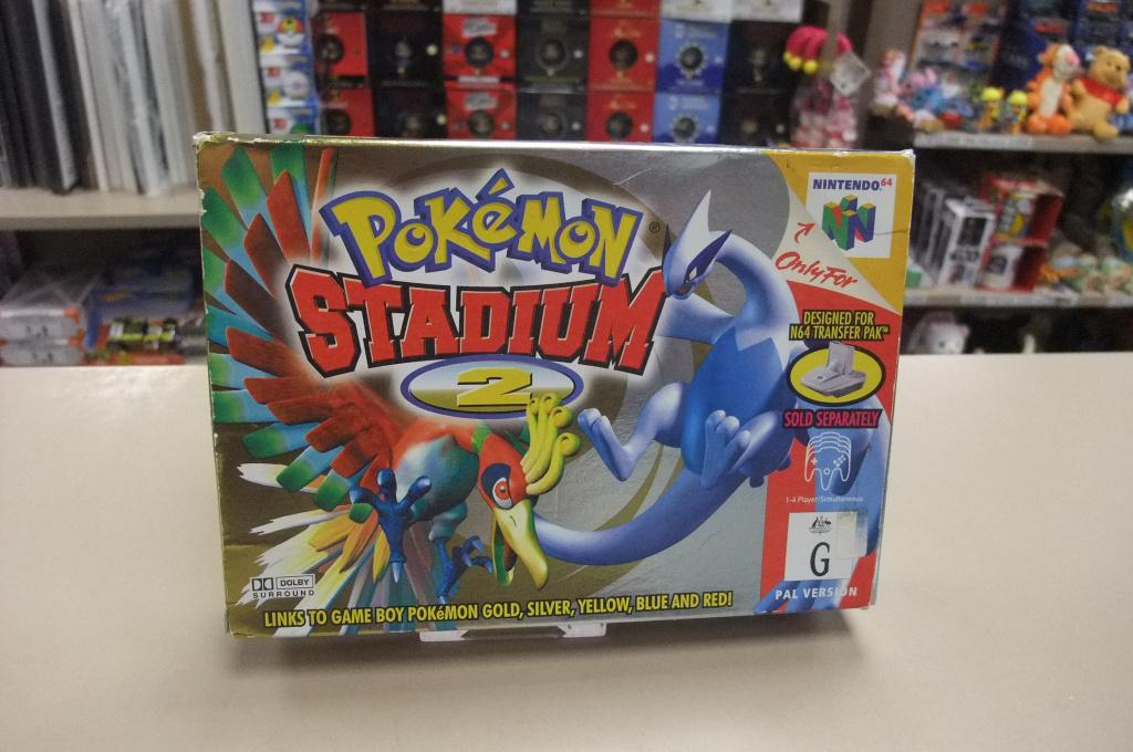 Pokémon stadium 2 cib n64 aus, Games en Spelcomputers, Nintendo, Gebruikt, 2 spelers, Ophalen of Verzenden