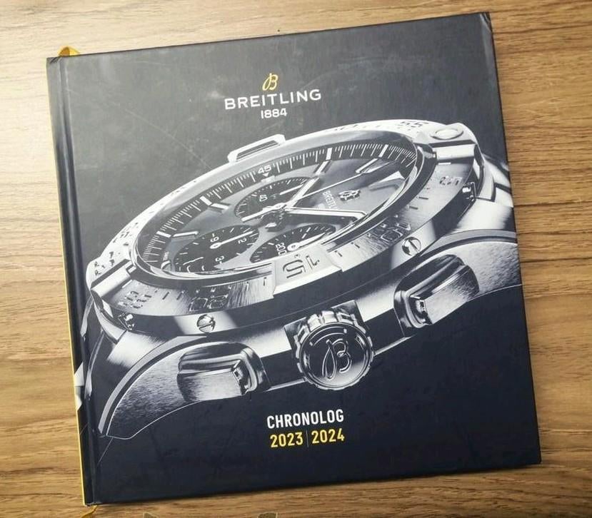 Breitling Chronolog 2023 | 2024 catalogus, Boeken, Catalogussen en Folders, Ophalen of Verzenden, Zo goed als nieuw, Catalogus