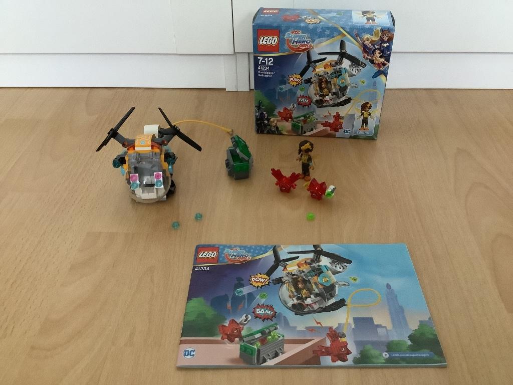 Lego Super Hero Girls Bumblebee helikopter 41234, Ophalen, Zo goed als nieuw, Complete set, Lego