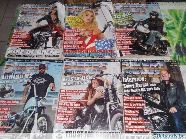 150 motoboekjes Biker News vanaf 1987, Boeken, Tijdschriften en Kranten, Gelezen, Ophalen