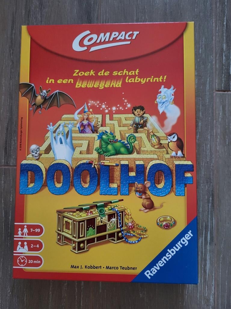 Doolhof gezelschapsspel, Ophalen of Verzenden, Zo goed als nieuw