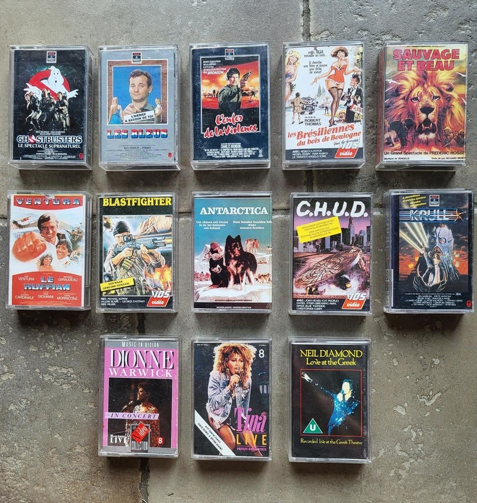 13 cassettes vidéo 8mm, Enlèvement ou Envoi, Comme neuf