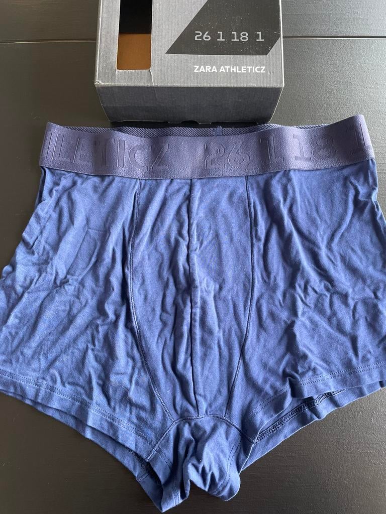 Zara Athleticz boxershort Nieuw, Verzenden, Blauw, Zara Man, Boxer