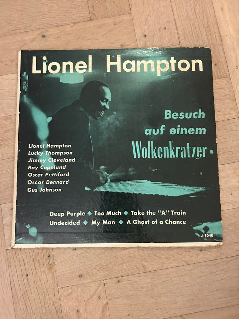 Lionel Hampton - 10 inch swing jazz lp, Ophalen, 1960 tot 1980, Gebruikt, 10 inch