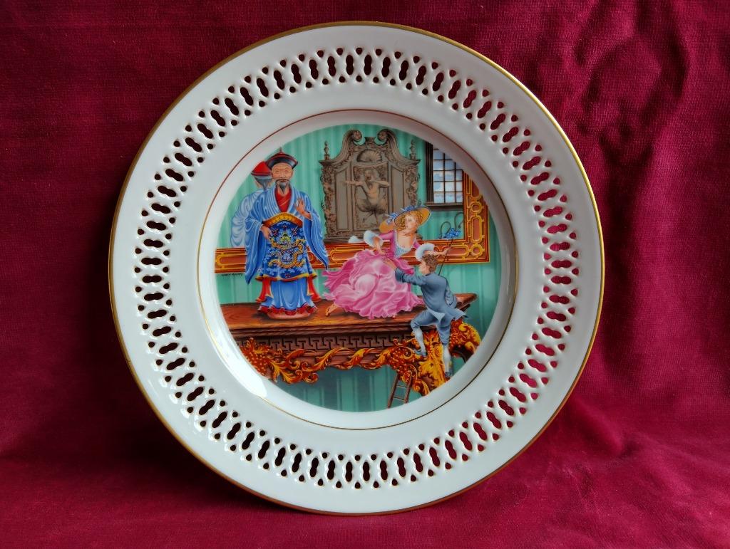 HANS CHRISTIAN ANDERSON PORSELEINEN BORDEN COLLECTIE, Ophalen of Verzenden
