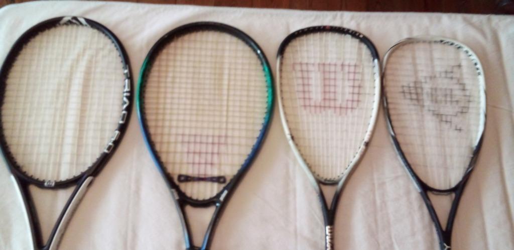 Tennis- en squashrackets, Sport en Fitness, Ophalen, Gebruikt, Wilson