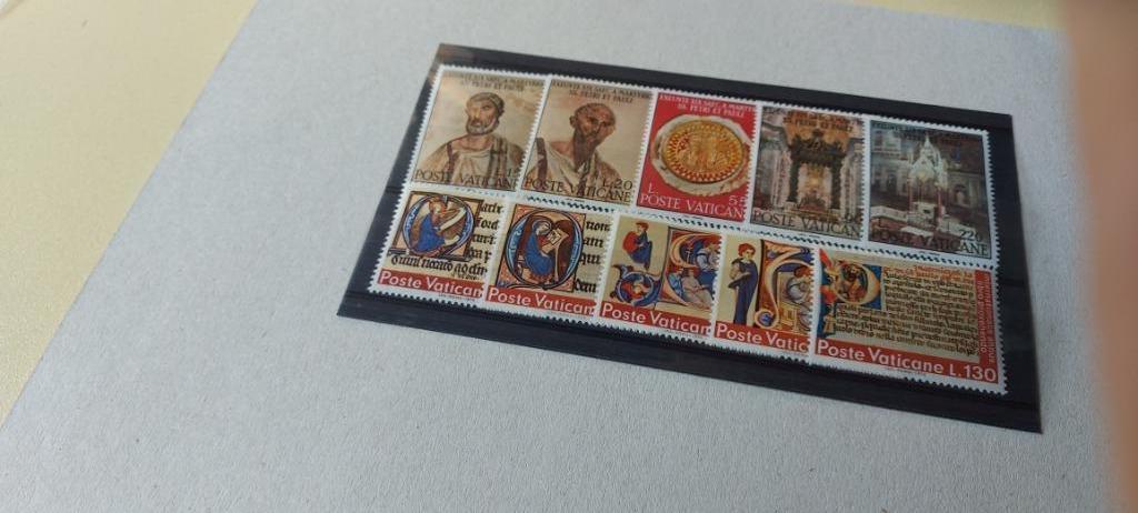 Timbres du Vatican, Enlèvement ou Envoi, Non oblitéré