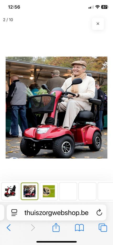 Ceres SE scooter, Enlèvement, Comme neuf