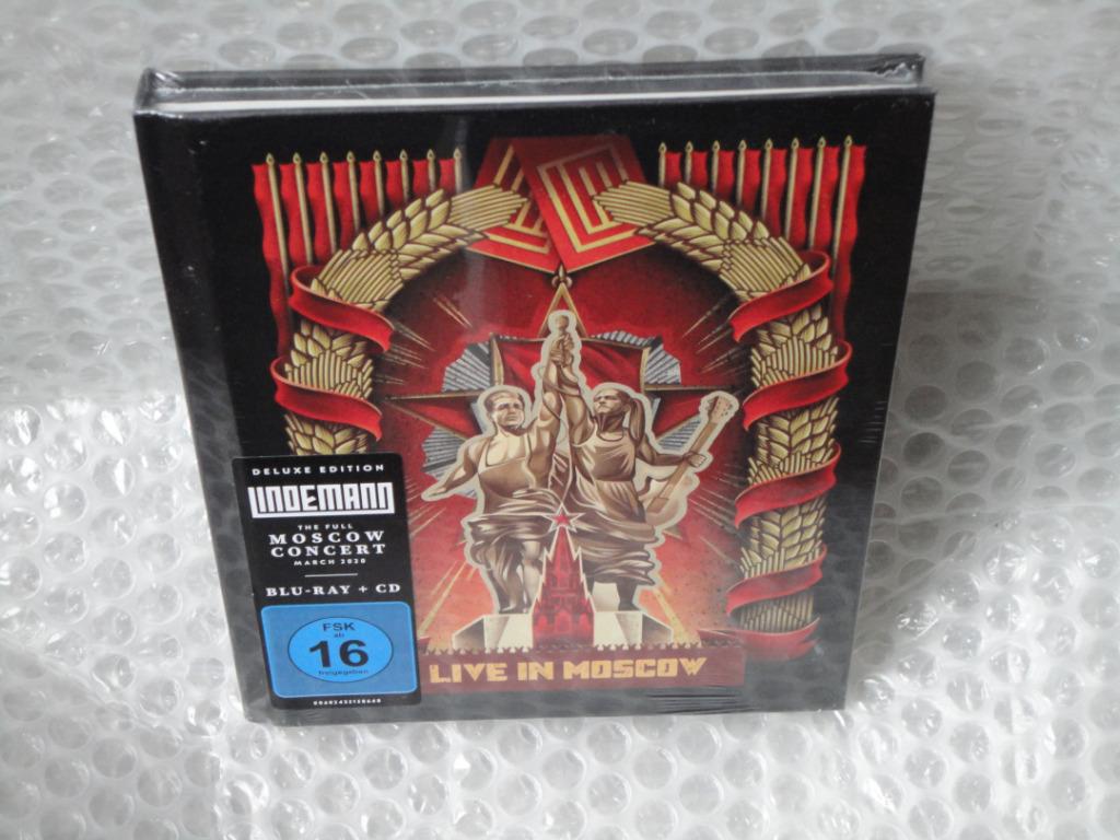 Lindemann Live in Moscow Deluxe edition 2disc -cd en blu-ray, Enlèvement ou Envoi