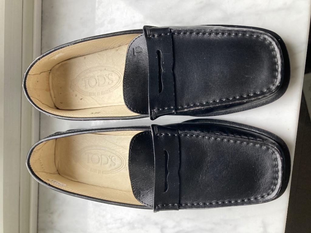 Zwarte dames mocassins- loafers maat 36,5 TOD’S, Schoenen met lage hakken, Zwart, Nieuw, Ophalen of Verzenden