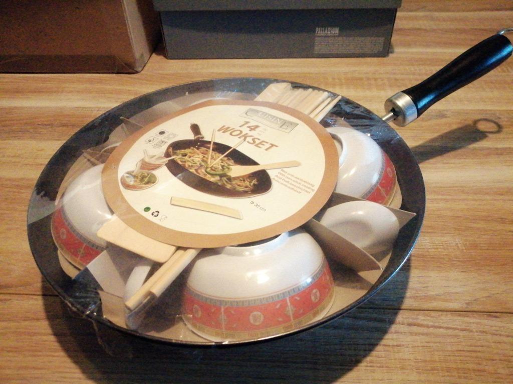 Wokset Cuisine, Ophalen of Verzenden, Nieuw, Wok