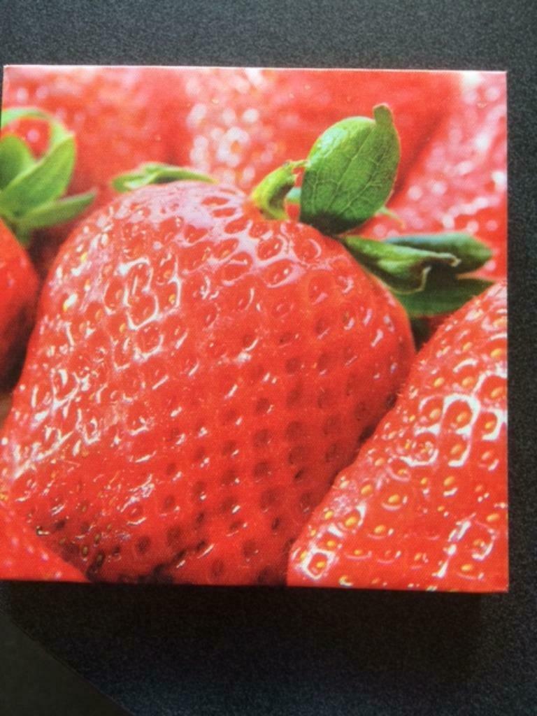 5 mooie kaders met fruit - goede staat, Huis en Inrichting, Ophalen, Zo goed als nieuw