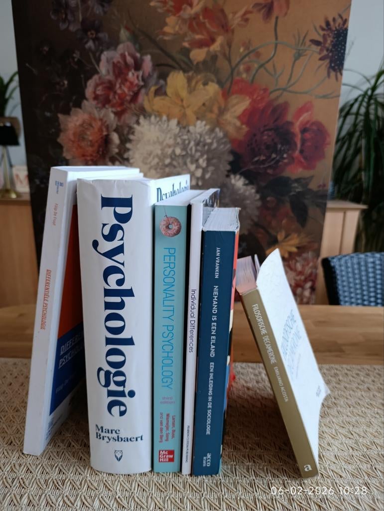 Boeken Psychologie 1ste Bachelor UGent Februaristart, Enlèvement ou Envoi, Utilisé, Psychologie clinique, Diverse auteurs