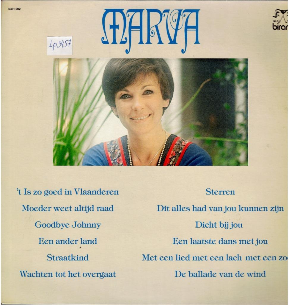 Vinyl, LP   /   Marva – Marva, Cd's en Dvd's, Vinyl | Overige Vinyl, Overige formaten, Ophalen of Verzenden