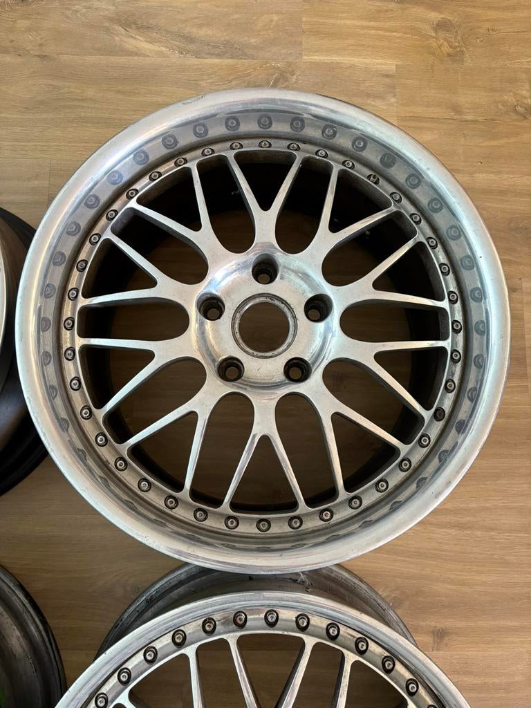 19” Work Brombacher Porsche breedset, Auto diversen, Ophalen, Gebruikt