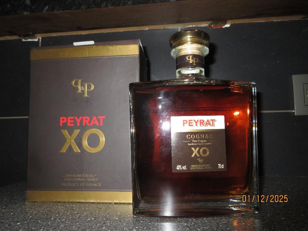 Peyrat XO Cognac, Nieuw, Ophalen of Verzenden, Vol, Overige typen