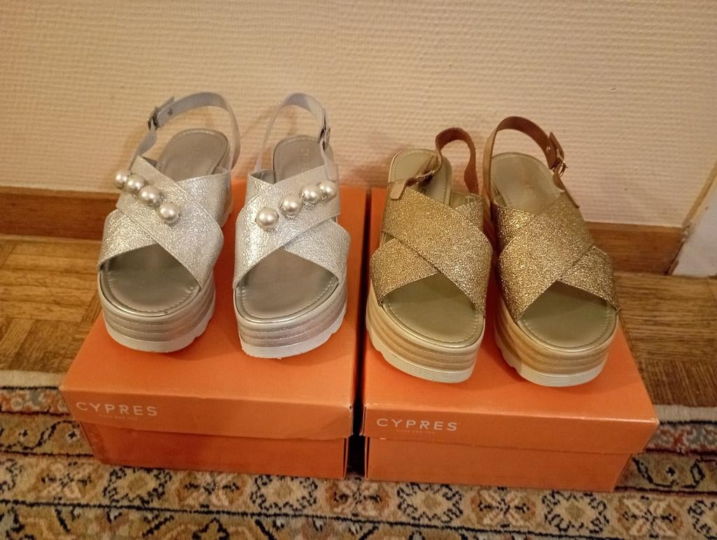 NIEUWE SYPRES Sandalen m38, Ophalen, Sandalen of Muiltjes, Cypres, Nieuw