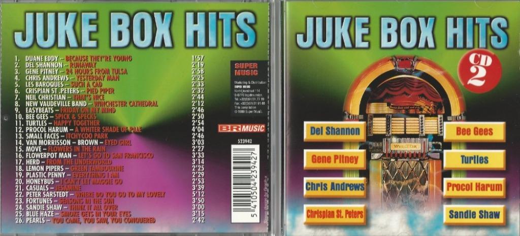 CD * JUKE BOX HITS - Vol. 2, Ophalen of Verzenden, Zo goed als nieuw