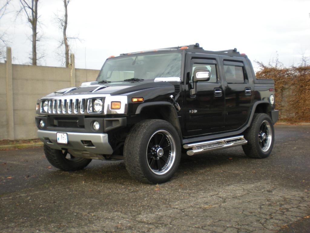 Hummer H2 dernière édition 2008, Cuir, 4 portes, 6200 cm³, Noir