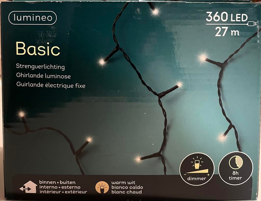 Lumineo basic lichtslinger 360 led warm wit, Diversen, Ophalen, Gebruikt