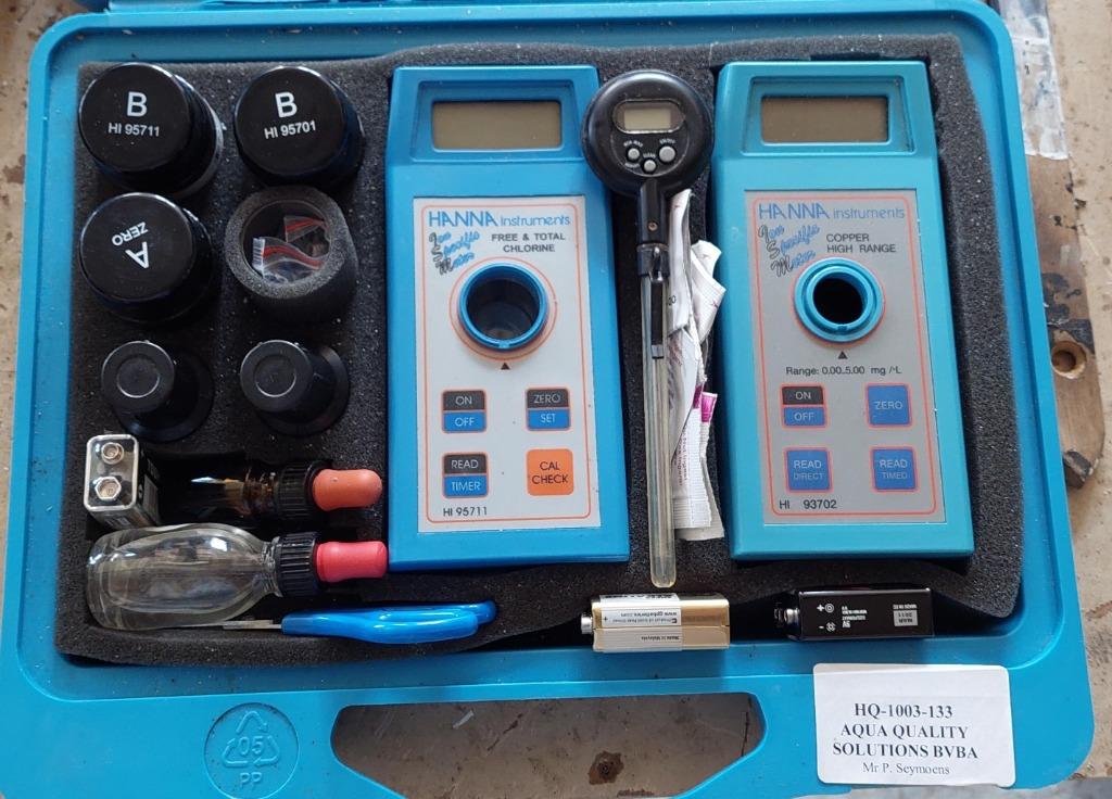 Hanna photometers waterkwaliteit chloor en koper, Tuin en Terras, Ophalen of Verzenden, Gebruikt